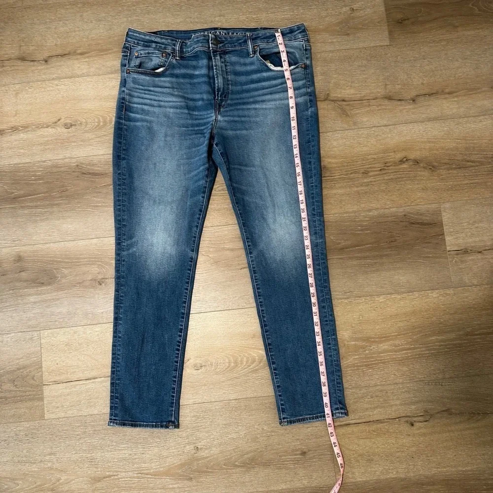 American Eagle Air‎ Flex Skinny Jeans Mens Size 40x32 Casual Summer Medium Wash